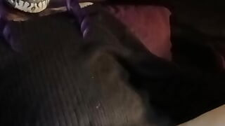 Raven LeTrap jerks off and cums for 12 min