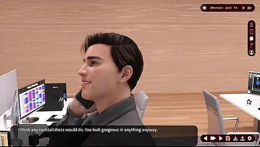 Arzu fısıltıları - sadık yol - Sarah ve Alex bir kulübe gitti ve eve azgın geldi