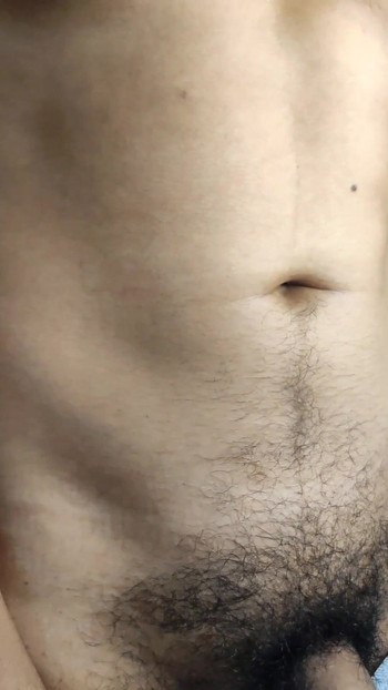 Iconic moment from "I play with my huge bulge until I moan an orgasm"