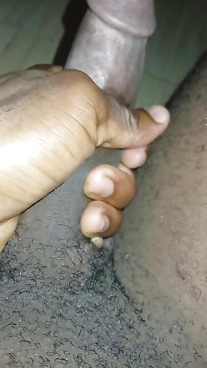 Hand job on my dick