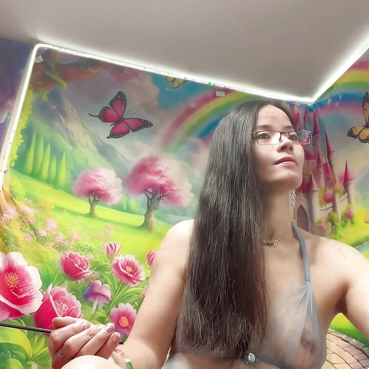 Nice Hair Black Sexy Tit Show