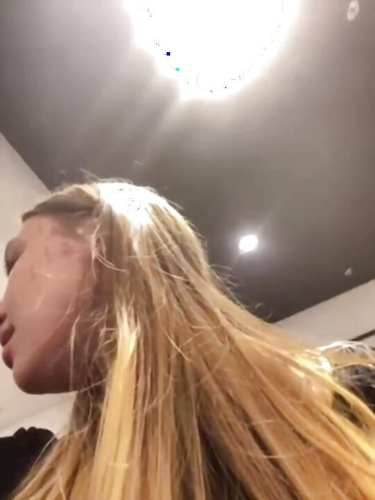 Public exposure fuels wild frenzy she can't hide