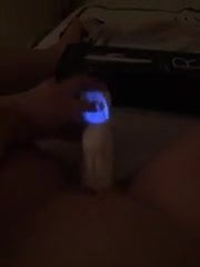 Wife playing