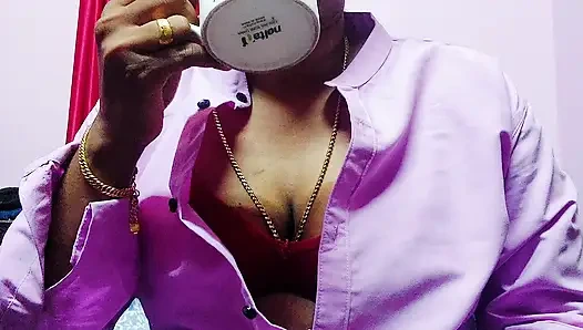 Seks nyata ibu rumah tangga India desi dengan pacar