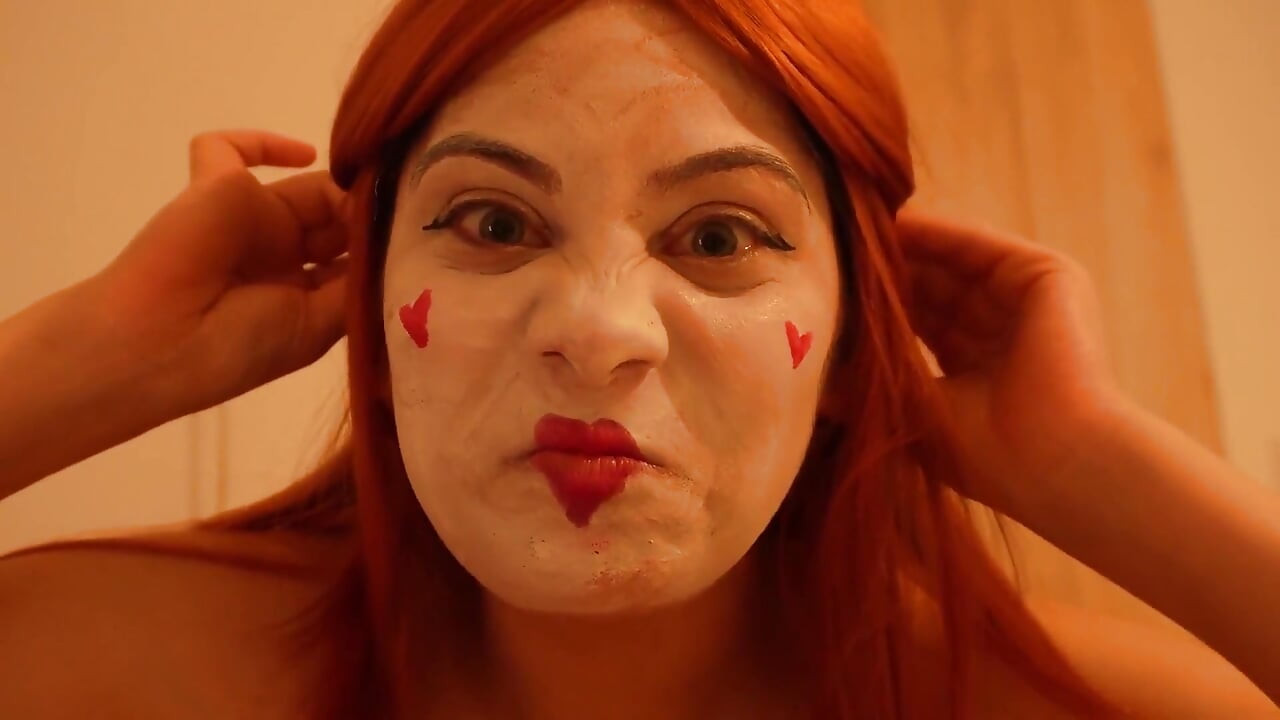 Clown Queen Punishes Her Biggest Fan in His Dreams