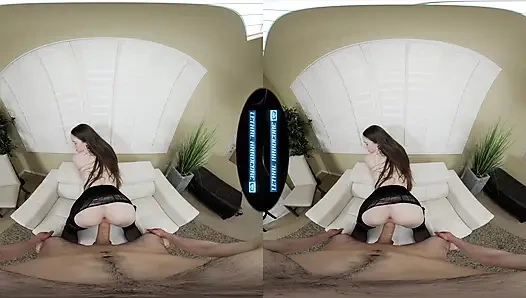 Lethal hardcore vr - kamu sekretarismu yang imut dengan stoking ketatnya - hazel moore