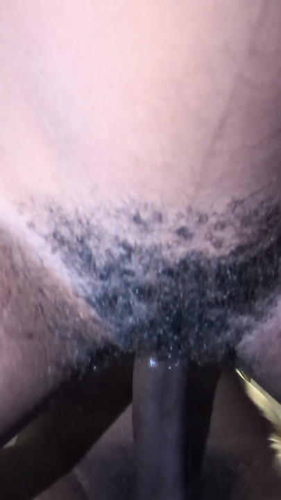 I Like When BBC Fucks My Hairy Pussy