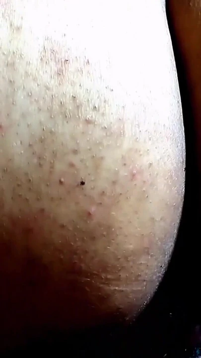Emotional moment from "Beautiful hardcore sex of an Indian desi husband and wife."
