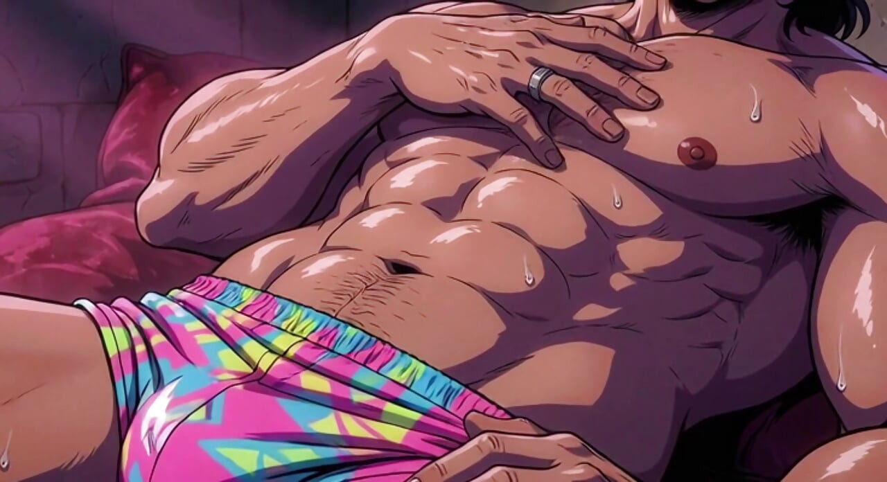 Ai Muscular Men Castle Seduction
