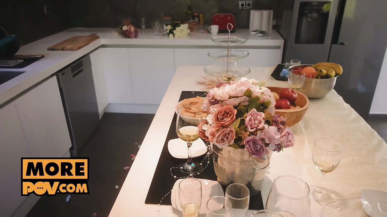 Secret Waiter Disguise Leads to Double BJ with Lily and Jadilica