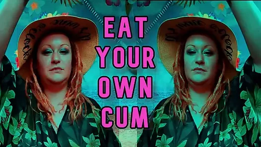 Mesmerized to eat your own cum for sissies Camp Sissy Boi version