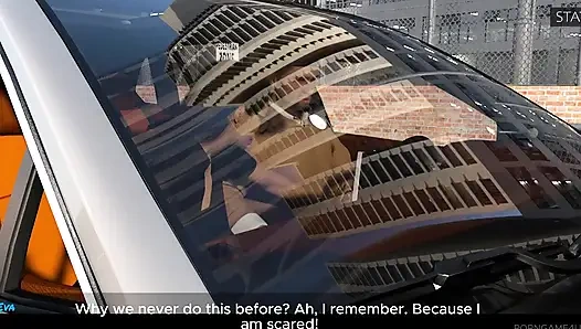 Riskanter auto-sex, geile ehefrau gegen scared driver (lustiger Voiceover 3D) - medizinische spezialversorgung - 10ki - von Porno-Game 4u