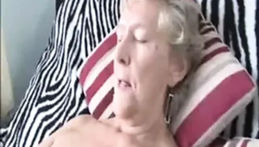Classy  Older Granny  Strips and Plays