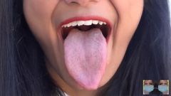 The Sexiest Tongue in Adult Video - Viva Athena Eggplant