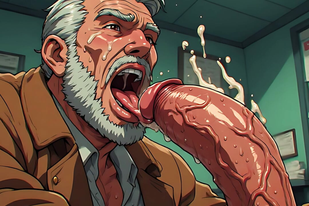 Monster Cock Blowjob Art