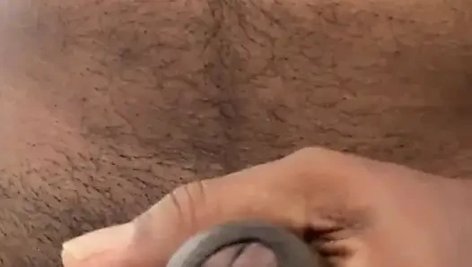 Indian guy masturbate and cum while a video call