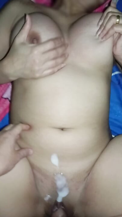 Voluptuous stepmom asks her stepson to fuck her hard.After she climaxed, she got it again.