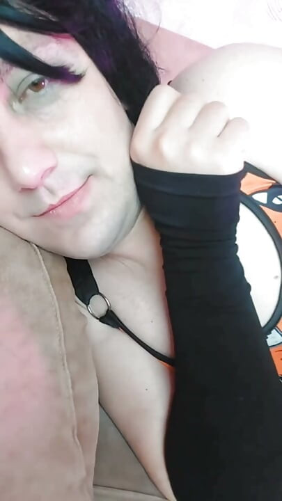 En Halloween cuando te hacés pasar por mujer