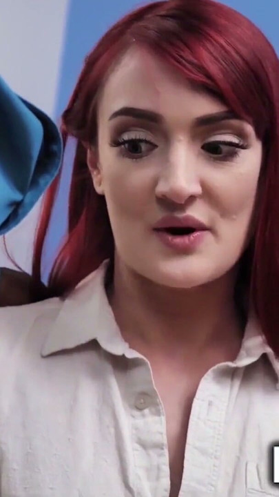 Redhead Real Estate Agent Sucks and Fucks Broker's BBC | Clip 1