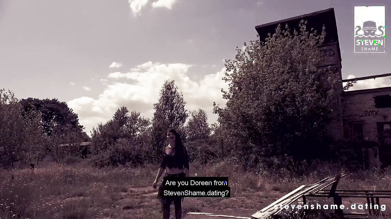 Naughty fuck date for Goth chick Doreen! StevenShame