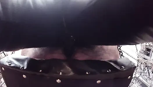 Part 4:- Teaching pegging to Black Berry Milf with Domina Satana