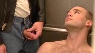 Guy jerking off on pissing - Gay Ass Movies.mp4