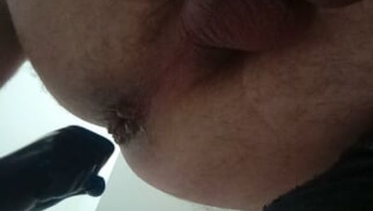 Fist dildo in my wet ass