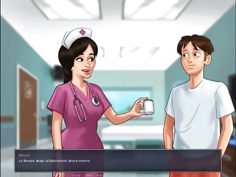 Summertime Saga Cap 15 - Threesome With My Stepmother And Her Friend In Bed