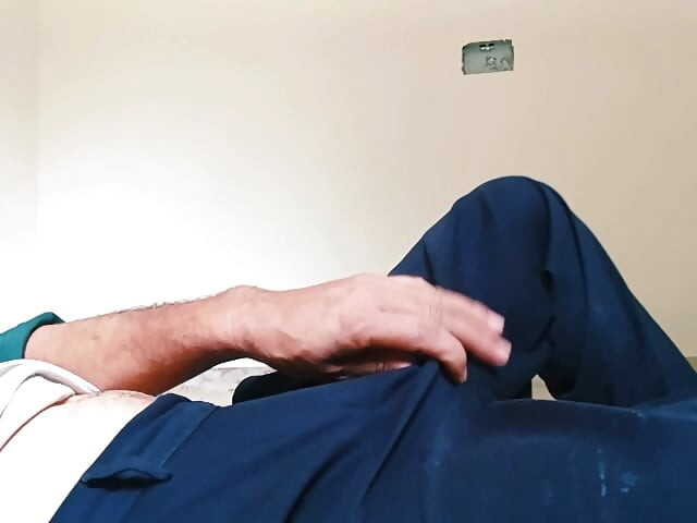 Indischer alter Mann masturbiert Bangalore