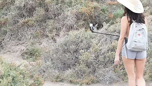 I MEASURE NUDIST COCKS, the BIGGEST one wins! I find a GIANT one and fuck it