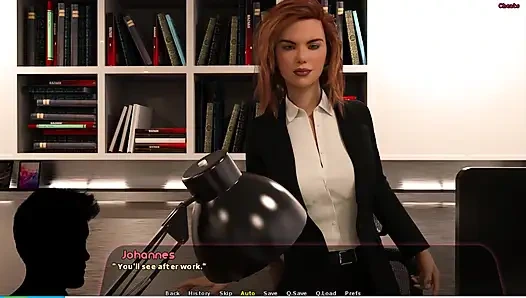 Haley hikayesi #16 - Haley ve Johannes baştan çıkarıcı bovlinge gitti... Johannes Haley'nin götüne şaplak attı ve sonra onu sikti