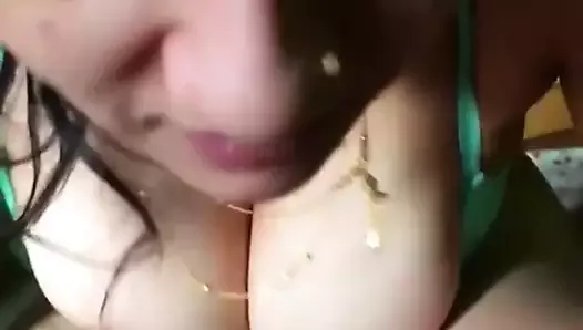 Best experience and slow motion riding Indian wife