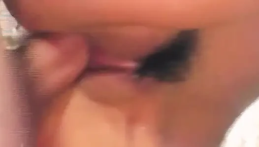 Hot Brunette Babe Gets Rough Outdoor Pounding and Creamy Cumshot