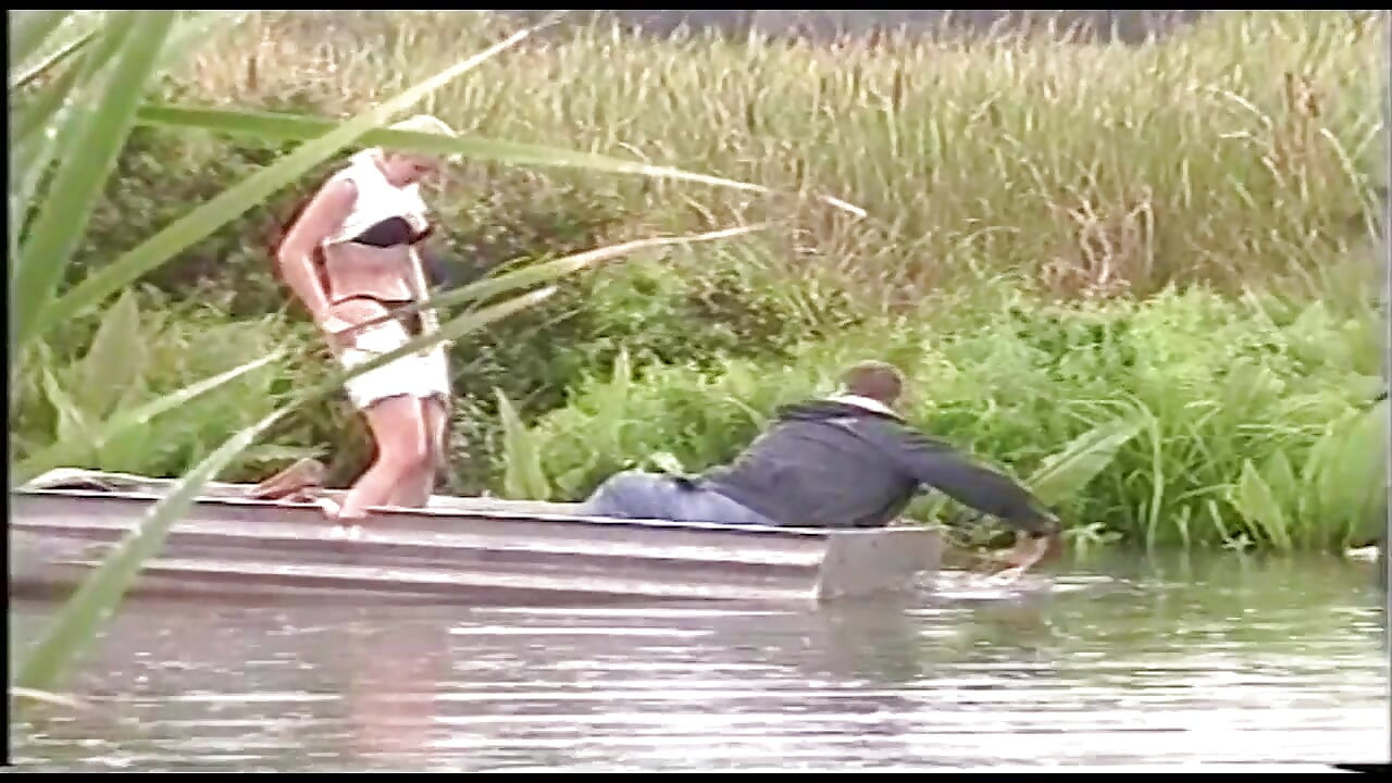 Two Horny Amateur Couples Fuck on a Boat in the Middle of the Lake