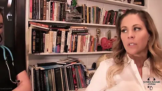 Pasien tidak sabar menampilkan Sinn Sage, Cherie Deville