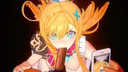 Genshin Impact - Escoffier Gets Gang Banged by Multiple Men - 3D Hentai Animation