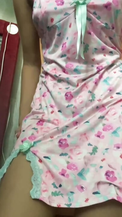 TEEN 18 IN PAJAMAS. Masturbation