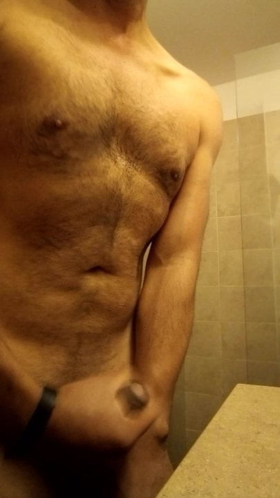 Masturbing Juicy Cock