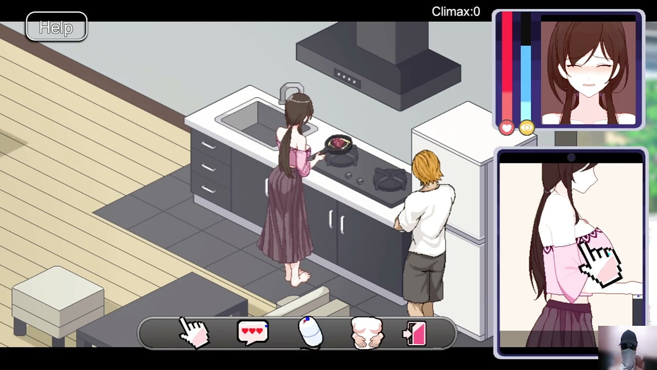 Ntraholic gameplay! Ep-1! A cute couple shifts in my rented apartment!