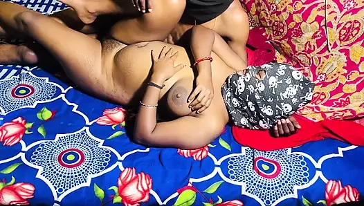 Untamed passion my hot desi wife with open hair in wild doggy style session