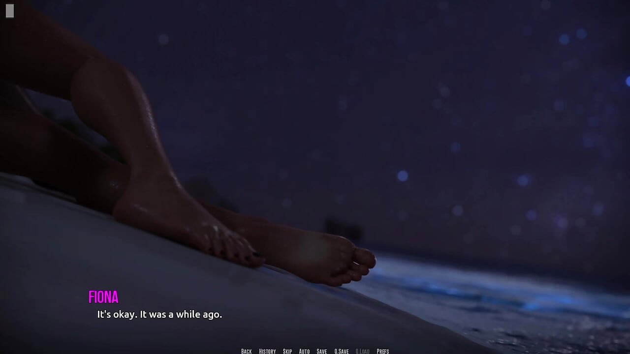Dominos Beach 26 - John Has Alone Time with Fiona at the Beach & in Her Home - Kiss Scene