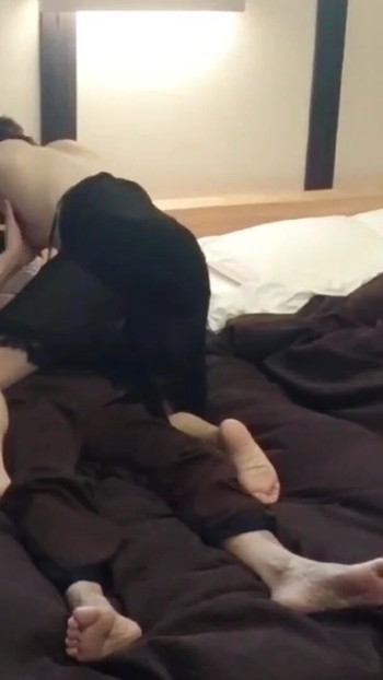 Memorable moment from "Adulterous couple having sex at a hot spring inn"