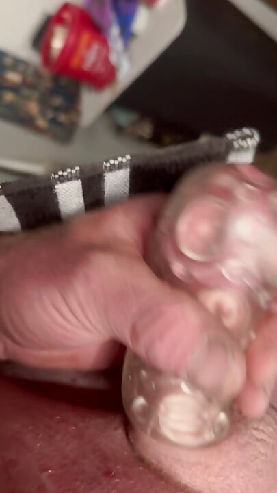 Jerkin off with my Stroker