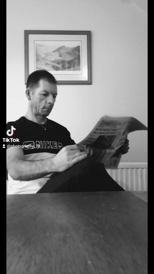 Lecture de journal