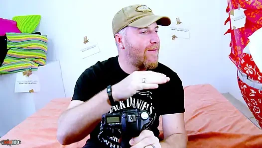 Сладкая французская порнозвезда-блондинка Sabrina, FMM, тройничок с минетом и камшотом