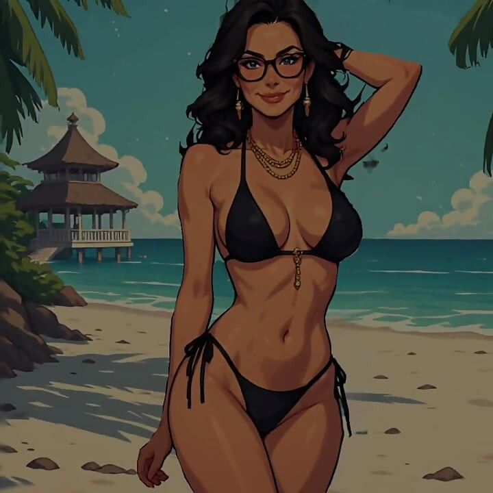 Bikini Babe Art