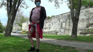 跨性别 travesti 探听尿道户外内衣 70a