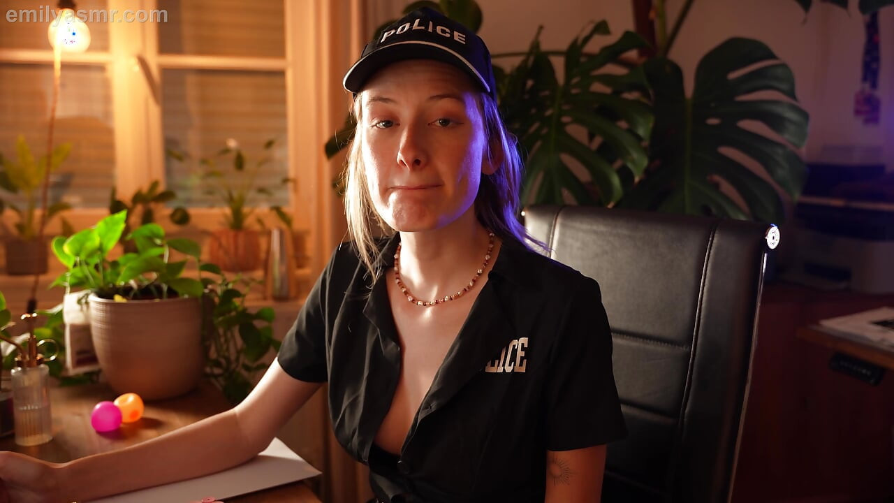 Naughty Police Officer Tests Your Focus - ASMR (you are in big trouble...)