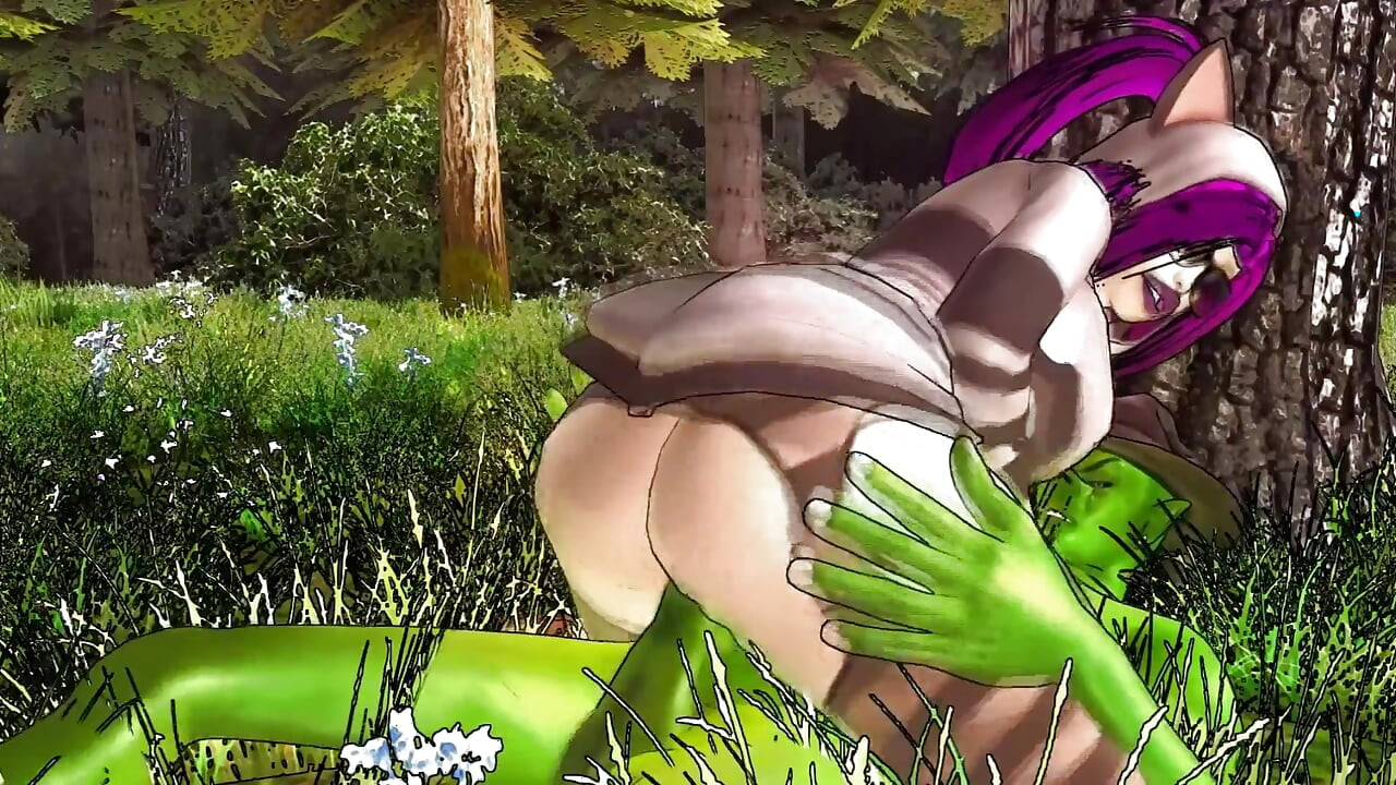 Kokoro intenzivno jebana od Ogre Goblin monster (2 od 11)