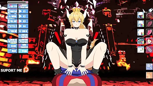 Hentai Simulation Bowsette - Fucking Super Mario Bowsette in this Sex Simulator